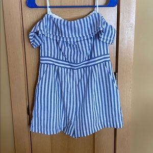 Lulus off the shoulder romper